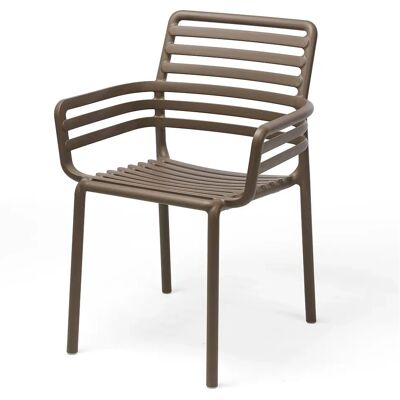 Nardi Doga Outdoor Stapelbare Gartensessel - Italienisches Design - UV-beständig Nardi Doga Outdoor Stapelbare Gartensessel - Italienisches Design - UV-beständig