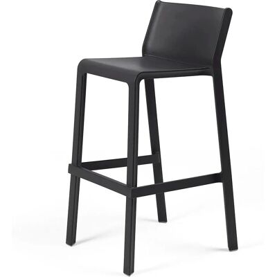 Nardi Trill Taburete Alto Exterior - Antracita y Gris - Muebles de Exterior Nardi Trill Taburete Alto Exterior - Antracita y Gris - Muebles de Exterior