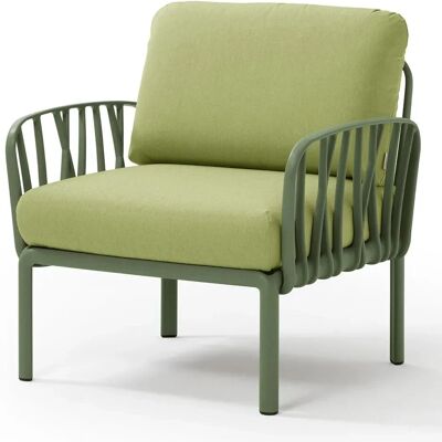 Nardi Sillón Exterior Komodo - mobiliario de exterior, polipropileno reforzado con fibra de vidrio, opciones de color versátiles Nardi Sillón Exterior Komodo - mobiliario de exterior, polipropileno reforzado con fibra de vidrio, opciones de color versátiles