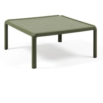 Mesa de Centro Nardi Komodo de Fibra de Vidrio - 70cm - Diseño Moderno Exterior Mesa de Centro Nardi Komodo de Fibra de Vidrio - 70cm - Diseño Moderno Exterior
