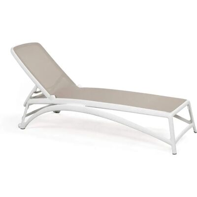 Sdraio NARDI Atlantico - Resistente ai raggi UV - Bianco Sdraio NARDI Atlantico - Resistente ai raggi UV - Bianco