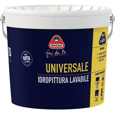 Idropittura Universale Boero - 14 L Bianco Idropittura Universale Boero - 14 L Bianco