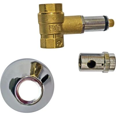 ENOLGAS - Valvola A Sfera Per Acqua Da Incasso FF3/4 - ball valve ENOLGAS - Valvola A Sfera Per Acqua Da Incasso FF3/4 - ball valve
