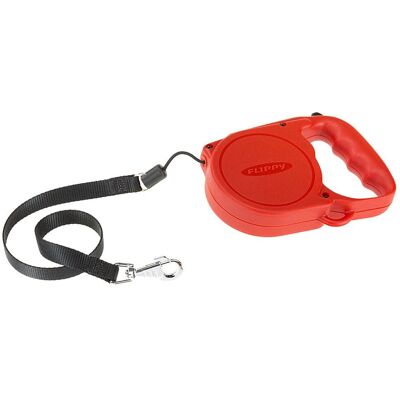 Ferplast - Flippy Clasico - Grande - Vermelho - Guia Ferplast - Flippy Clasico - Grande - Vermelho - Guia