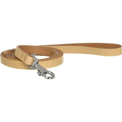 FERPLAST Natural G Leather Dog Leash - Elegant and Durable FERPLAST Natural G Leather Dog Leash - Elegant and Durable