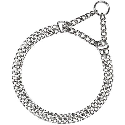 FERPLAST - Collier semi-étrangleur Chrome CSS pour chiens - 6 tailles FERPLAST - Collier semi-étrangleur Chrome CSS pour chiens - 6 tailles
