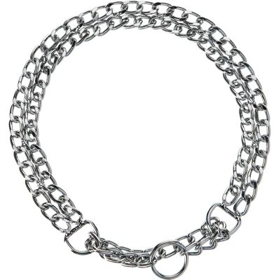 Ferplast Chrome halvstranghalsband - 6 storlekar Ferplast Chrome halvstranghalsband - 6 storlekar