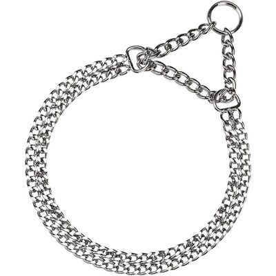 Ferplast Chrome CSS Dog Collar - Adjustable, 6 Sizes Ferplast Chrome CSS Dog Collar - Adjustable, 6 Sizes