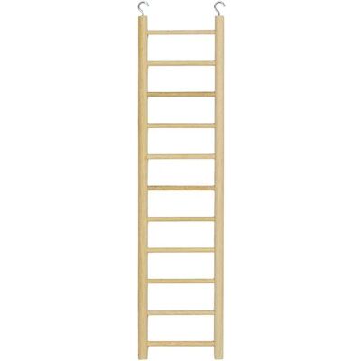 Scala per Uccelli FERPLAST - In legno resistente per pappagalli, cocorite, inseparabili Scala per Uccelli FERPLAST - In legno resistente per pappagalli, cocorite, inseparabili