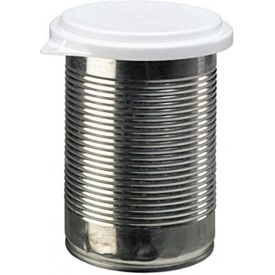 Tampa de plástico Ferplast para lata de comida - 8,5cm Tampa de plástico Ferplast para lata de comida - 8,5cm