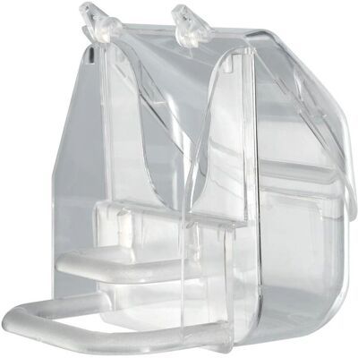Mangiatoia Trasparente Pretty di Ferplast - Alimentatore per Uccelli Mangiatoia Trasparente Pretty di Ferplast - Alimentatore per Uccelli