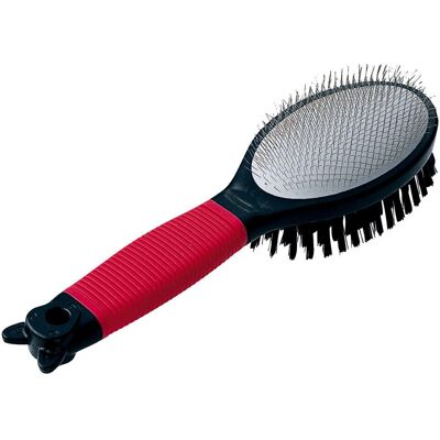 Ferplast Tierbürste Doppel 23cm - Tierpflegebürste Ferplast Tierbürste Doppel 23cm - Tierpflegebürste