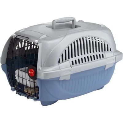 Transporteur Ferplast Atlas Deluxe 20 Bleu/Gris - Sac de transport pour animaux - Publicité Transporteur Ferplast Atlas Deluxe 20 Bleu/Gris - Sac de transport pour animaux - Publicité