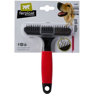 Grzebień do psów Ferplast Gro 5872 z obrotowymi zębami Grzebień do psów Ferplast Gro 5872 z obrotowymi zębami