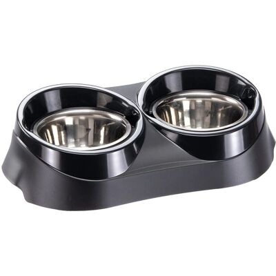 Ferplast Duo Feed Hund- och kattskålar - Miljövänliga, 3 storlekar Ferplast Duo Feed Hund- och kattskålar - Miljövänliga, 3 storlekar