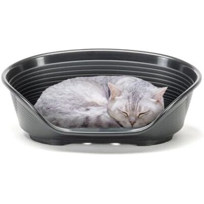 Ferplast Siesta Deluxe 2 Pet Bed - Small Animals Black Plastic Ferplast Siesta Deluxe 2 Pet Bed - Small Animals Black Plastic