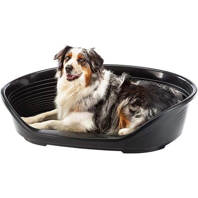 Cama de Plástico para Perros Ferplast Siesta Deluxe - Tamaño 10 Negro Cama de Plástico para Perros Ferplast Siesta Deluxe - Tamaño 10 Negro
