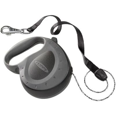 Coleira Grande Preta para Cães FERPLAST - Leash Coleira Grande Preta para Cães FERPLAST - Leash