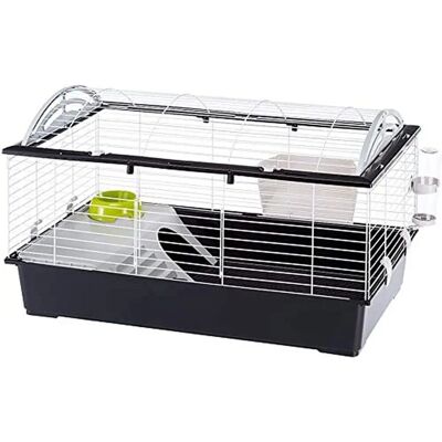 Ferplast Casita 100 Rabbit Cage - Spacious, Adjustable Roof, Includes Accessories Ferplast Casita 100 Rabbit Cage - Spacious, Adjustable Roof, Includes Accessories