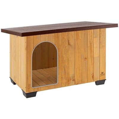 Ferplast Maison pour chiens Baita - Bois de pin nordique résistant - Tailles variées - Publicité Ferplast Maison pour chiens Baita - Bois de pin nordique résistant - Tailles variées - Publicité