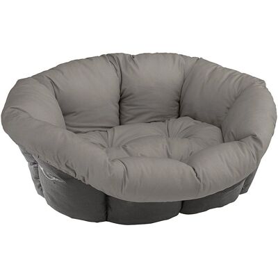 Ferplast Dog Cushion Sofa 52 x 39 cm Velvet/Polyester Grey - Dog Cushion Ferplast Dog Cushion Sofa 52 x 39 cm Velvet/Polyester Grey - Dog Cushion