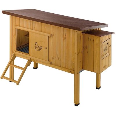 Pollaio Ferplast 30 - Casetta in legno per 6 galline Pollaio Ferplast 30 - Casetta in legno per 6 galline