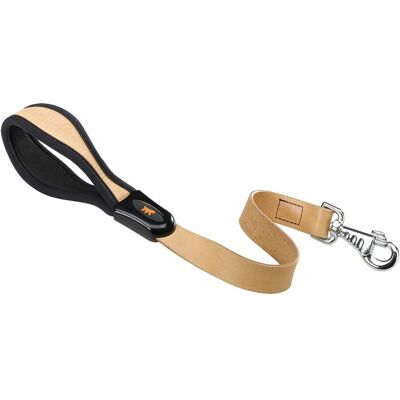 Guinzaglio in Pelle Beige FERPLAST Giotto - Guinzaglio per Cani Guinzaglio in Pelle Beige FERPLAST Giotto - Guinzaglio per Cani