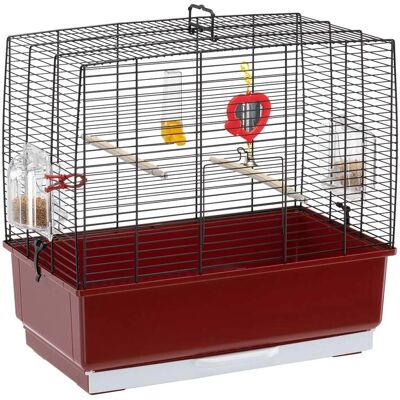 Ferplast Rekord 3 Fågelskrin - Liten, Svart, 49x30x48.5 cm Ferplast Rekord 3 Fågelskrin - Liten, Svart, 49x30x48.5 cm