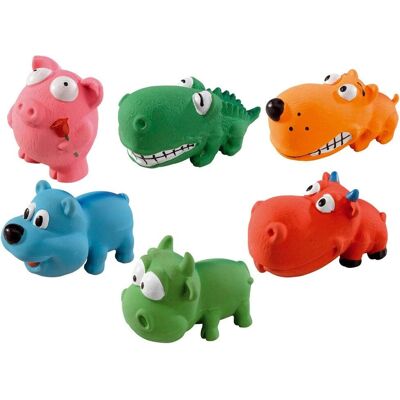 Ferplast Animais de látex - Brinquedo para cães - 9 cm Ferplast Animais de látex - Brinquedo para cães - 9 cm