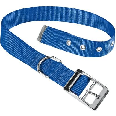 FERPLAST Coleira de cão CF25/53 - Nylon, Ajustável, Azul FERPLAST Coleira de cão CF25/53 - Nylon, Ajustável, Azul