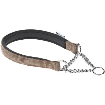 Collier Daytona de Ferplast - Rembourrage doux, Chaîne semi-étranglée, Réglable Collier Daytona de Ferplast - Rembourrage doux, Chaîne semi-étranglée, Réglable