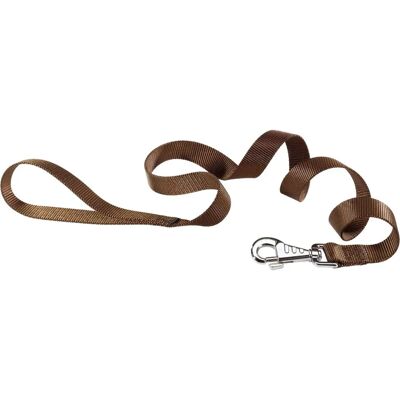 FERPLAST Hundkoppel G20/120 - Nylon Hållbar, Justerbar, Brun FERPLAST Hundkoppel G20/120 - Nylon Hållbar, Justerbar, Brun
