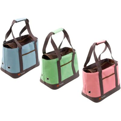 Sac de Transport Malibu Ferplast pour Animaux - Petit, Bleu, Vert, Rose - Publicité Sac de Transport Malibu Ferplast pour Animaux - Petit, Bleu, Vert, Rose - Publicité