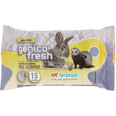 Genico Fresh talkumpapír törlőkendők rágcsálóknak - Rágcsálók törlőkendői Genico Fresh talkumpapír törlőkendők rágcsálóknak - Rágcsálók törlőkendői