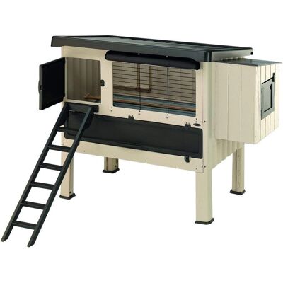 Ferplast Happy Farm 120 Casetta galline - Plastica, Beige Ferplast Happy Farm 120 Casetta galline - Plastica, Beige