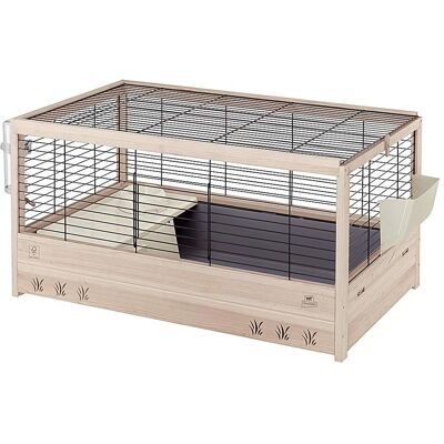 Cage Ferplast pour Lapins - 12kg, 100x51x116.5cm - Facile à nettoyer Cage Ferplast pour Lapins - 12kg, 100x51x116.5cm - Facile à nettoyer