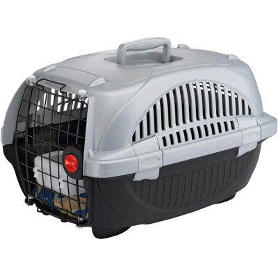 Trasportino Atlas Deluxe Ferplast - Piccolo, Nero, Sicuro & Ventilato Trasportino Atlas Deluxe Ferplast - Piccolo, Nero, Sicuro & Ventilato