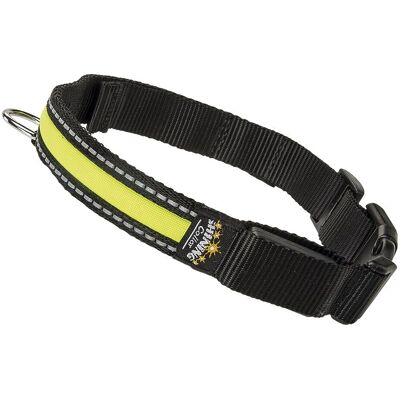 Ferplast Collare Notte Medio - Collare riflettente con LED per cani Ferplast Collare Notte Medio - Collare riflettente con LED per cani