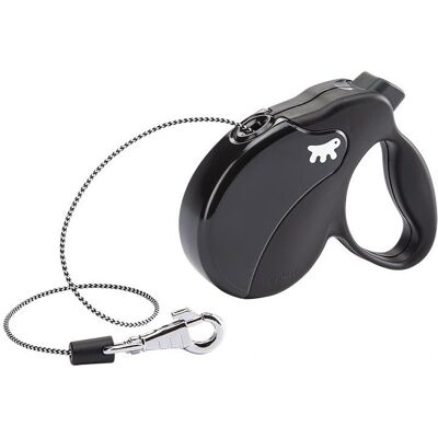 Laisse Ferplast Amigo Mini - Rétractable, Noir - Publicité Laisse Ferplast Amigo Mini - Rétractable, Noir - Publicité