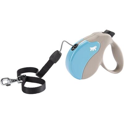 FERPLAST Amigo Cord Składana smycz dla psa - 5m, Niebieska, Ergonomiczna FERPLAST Amigo Cord Składana smycz dla psa - 5m, Niebieska, Ergonomiczna