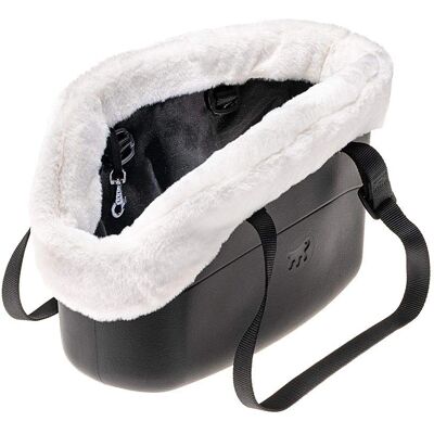 Ferplast With-me Winter Dog Carrier - Small, Waterproof, Eco-Fur Ferplast With-me Winter Dog Carrier - Small, Waterproof, Eco-Fur