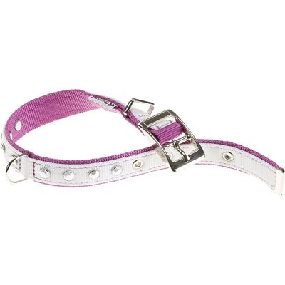 Coleira Dual Ferplast Cf25 45 Branco Lilás - Coleira para cachorro Coleira Dual Ferplast Cf25 45 Branco Lilás - Coleira para cachorro