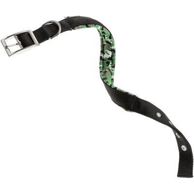 FERPLAST Daytona Fantasy Dog Collar - Adjustable Nylon with Soft Padding FERPLAST Daytona Fantasy Dog Collar - Adjustable Nylon with Soft Padding