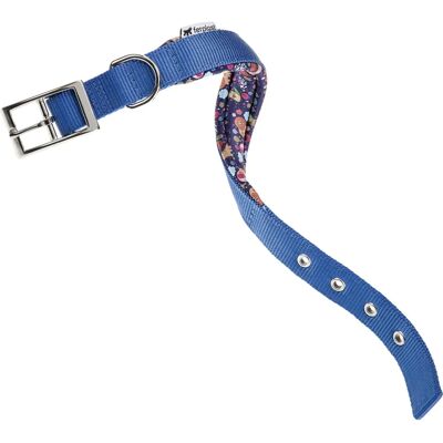 FERPLAST Daytona hundhalsband - Justerbar, Blå, Mjuk vaddering FERPLAST Daytona hundhalsband - Justerbar, Blå, Mjuk vaddering