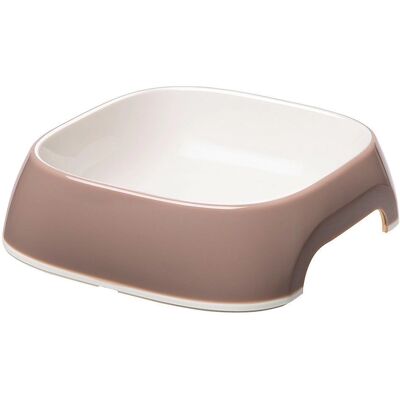 Ferplast Brun plastskål för mat och vatten - 15cm - Hund & Katt Ferplast Brun plastskål för mat och vatten - 15cm - Hund & Katt
