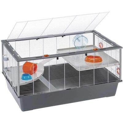 Ferplast Criceti 100 Stor hamsterbur - 3 våningar & tillbehör Ferplast Criceti 100 Stor hamsterbur - 3 våningar & tillbehör