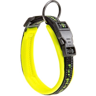 Collier Sportif Jaune Ferplast C20/43 - Collier pour chiens Collier Sportif Jaune Ferplast C20/43 - Collier pour chiens