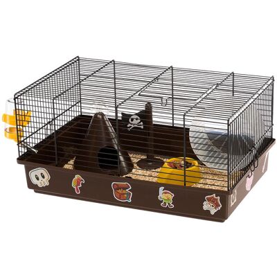 Ferplast Criceti 9 Pirates Hamstercage Brun - Hamstercage Ferplast Criceti 9 Pirates Hamstercage Brun - Hamstercage