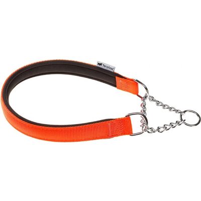 Ferplast Daytona CSS Halsband Orange - Semi-kobling, Mjuk vaddering, 6 storlekar Ferplast Daytona CSS Halsband Orange - Semi-kobling, Mjuk vaddering, 6 storlekar