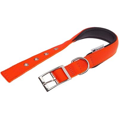 Collier Daytona en nylon Ferplast - Réglable 45-53cm - Orange Collier Daytona en nylon Ferplast - Réglable 45-53cm - Orange